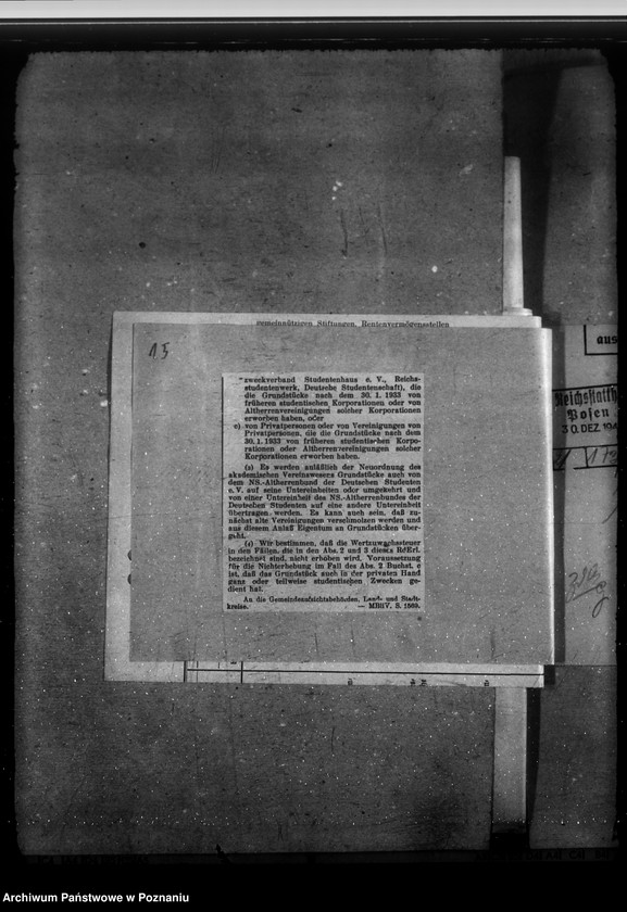 Obraz 19 z jednostki "Wertzuwachssteuer. Schankerlaubnissteuer"