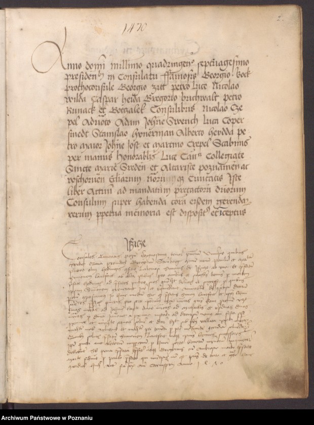 Obraz 5 z jednostki "Liber actuum et mandatuum ...consulum Liber ab anno 70 ad 94-tum."