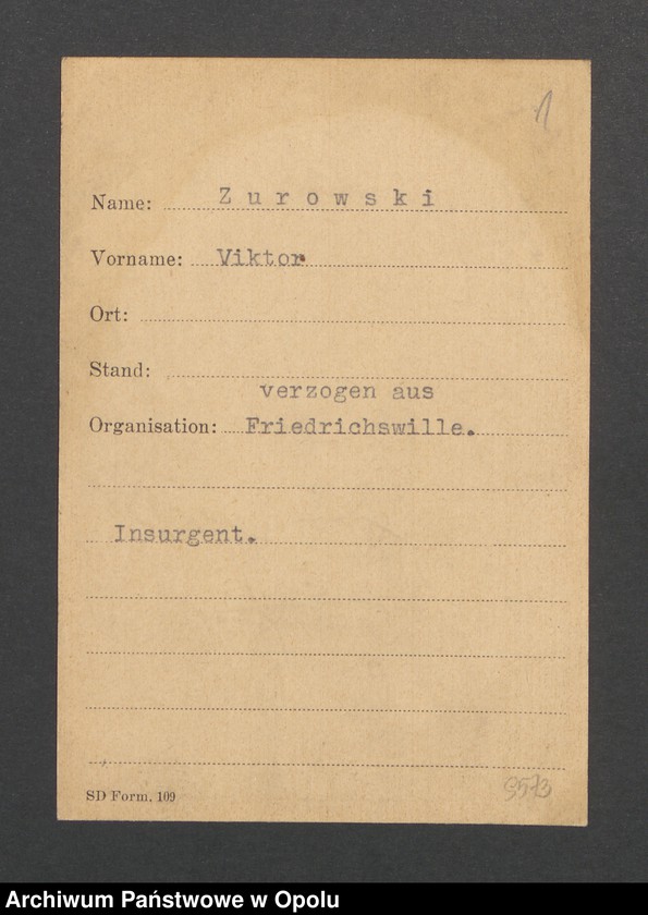 Obraz 3 z jednostki "[Zurowski Viktor, Friedrichswille]"