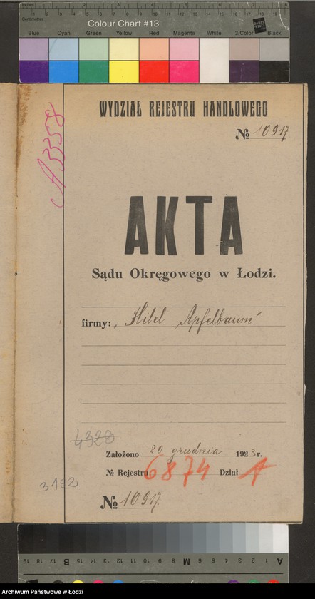 Obraz 2 z jednostki "Hitel Apfelbaum – sklep galanteryjny"