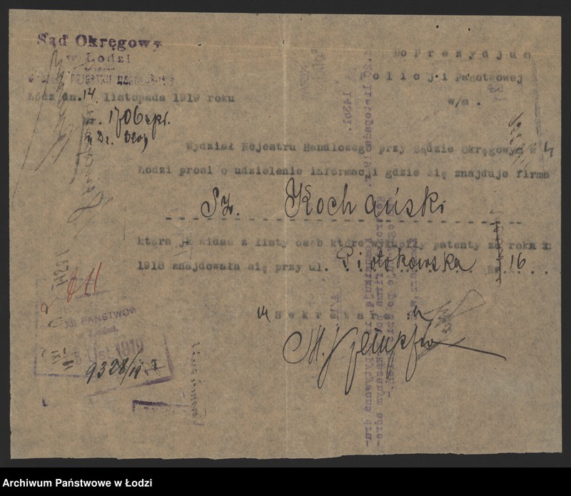 Obraz 6 z jednostki "Szaja Kochański- sprzedaż bielizny"