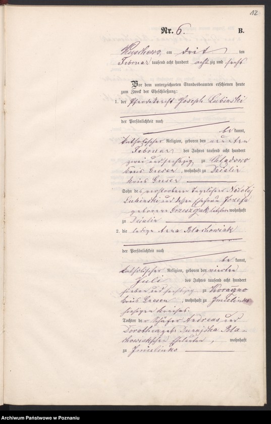 image.from.unit.number "Księga małżeństw"