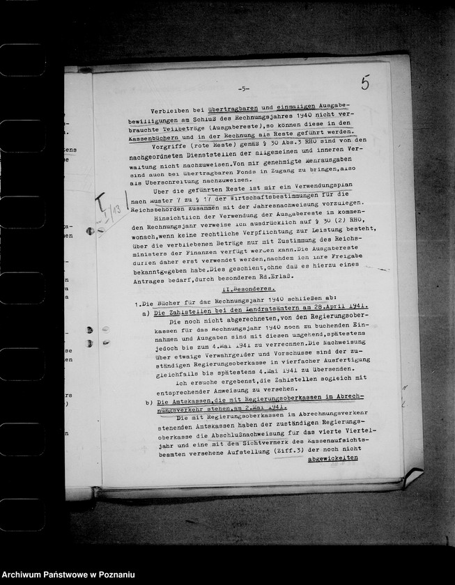 Obraz 8 z jednostki "Abschlüsse (Generalia)"