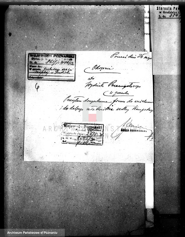 Obraz 10 z jednostki "Zatwierdzenie projektu zakładu przemysłowego /urządzenie bekoniarni/ nr 426, własność Magistrat m. Grodziska"