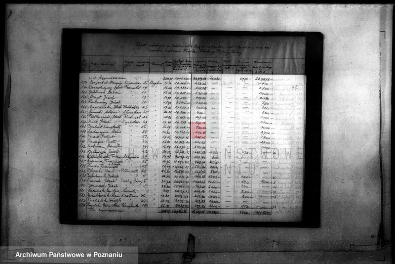 Obraz 11 z jednostki "Rejestr udzielonych na podstawie art. 16 i 5 umorzeń należności Funduszu Obrotowego Reformy Rolnej dla osad rentowych"