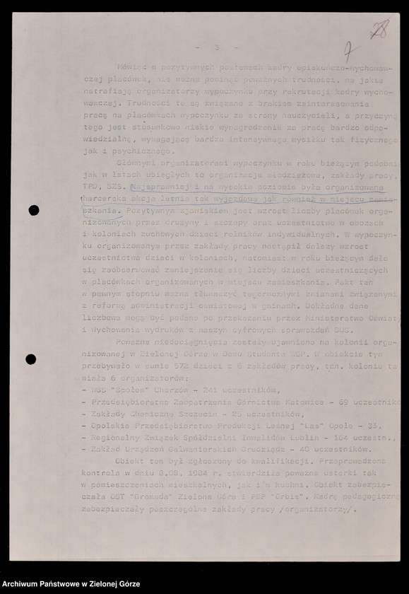 image.from.unit.number "Protokóły z posiedzeń Komisji Wychowania i Oświaty Wojewódzkiej Rady Narodowej w Zielonej Górze"