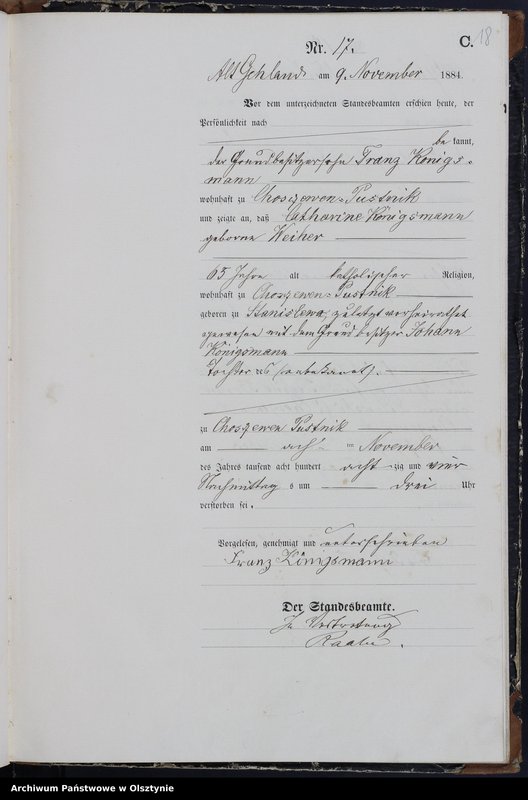 image.from.unit.number "Sterbe-Neben-Register Nr 1 - 36"