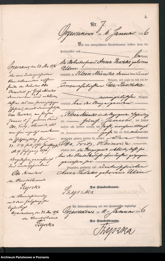 Obraz 10 z jednostki "Księga urodzeń"