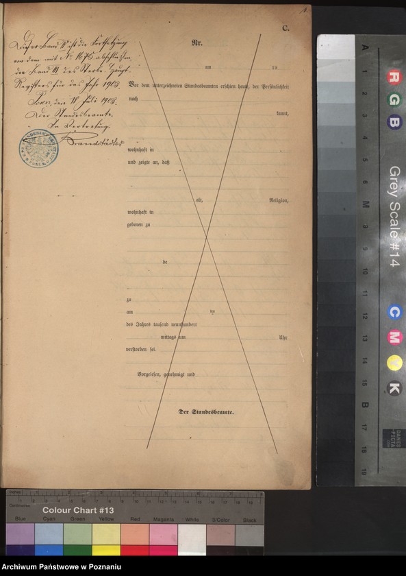Obraz 4 z jednostki "Księga zgonów tom IV"