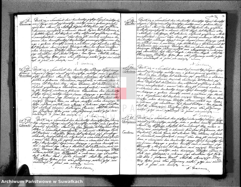 image.from.unit.number "Duplikat Akt Urodzonych, Zaślubionych i Zeszłych Parafij Ewangelicko-Augsburgskiej Suwałki za rok 1856"