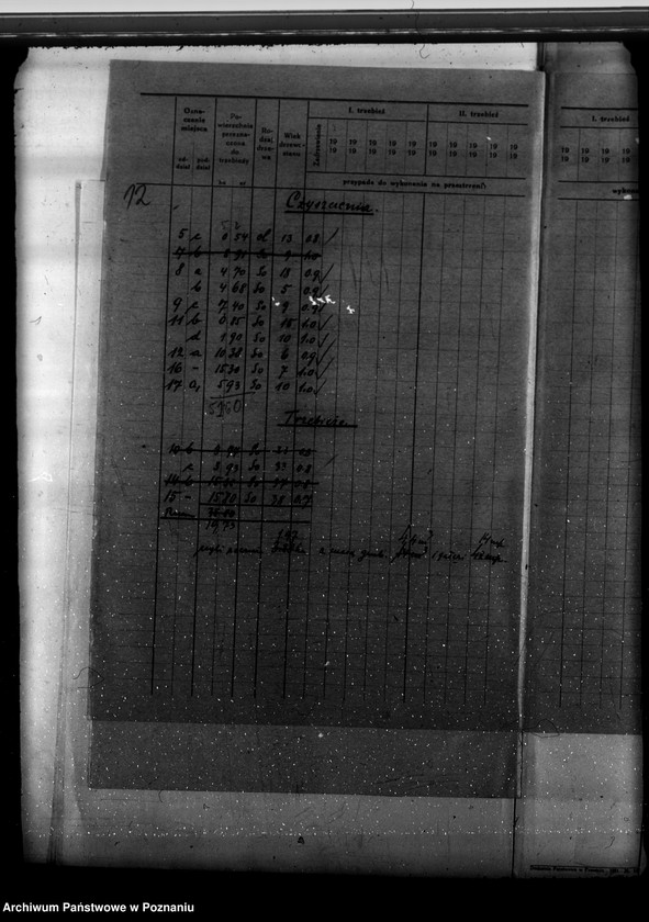 Obraz 16 z jednostki "Program urządzenia gospodarstwa leśnego dla lasu majętności Kobylepole powiat poznański 1929-1939"