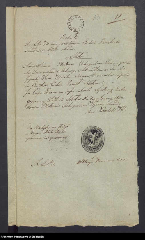 Obraz 14 z jednostki "Dowody do akt małżeństw"