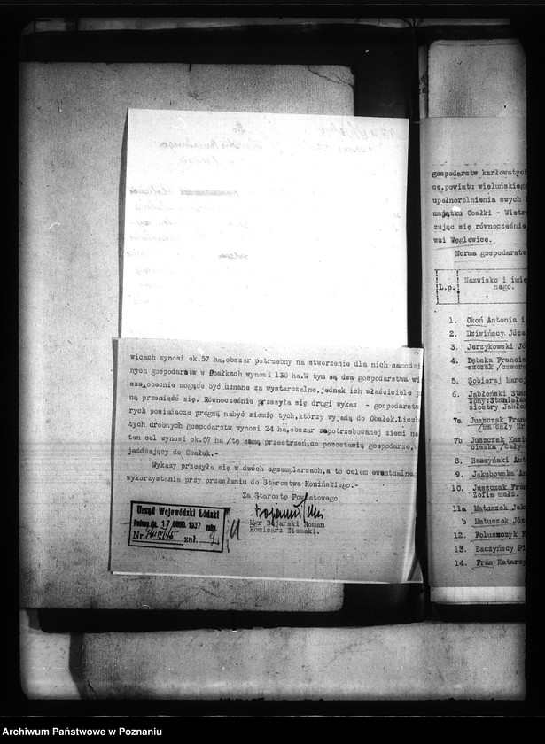 image.from.unit.number "Parcelacja majątku Obałki, Wietrzychowice, Naczechowo /przymusowy wykup/"