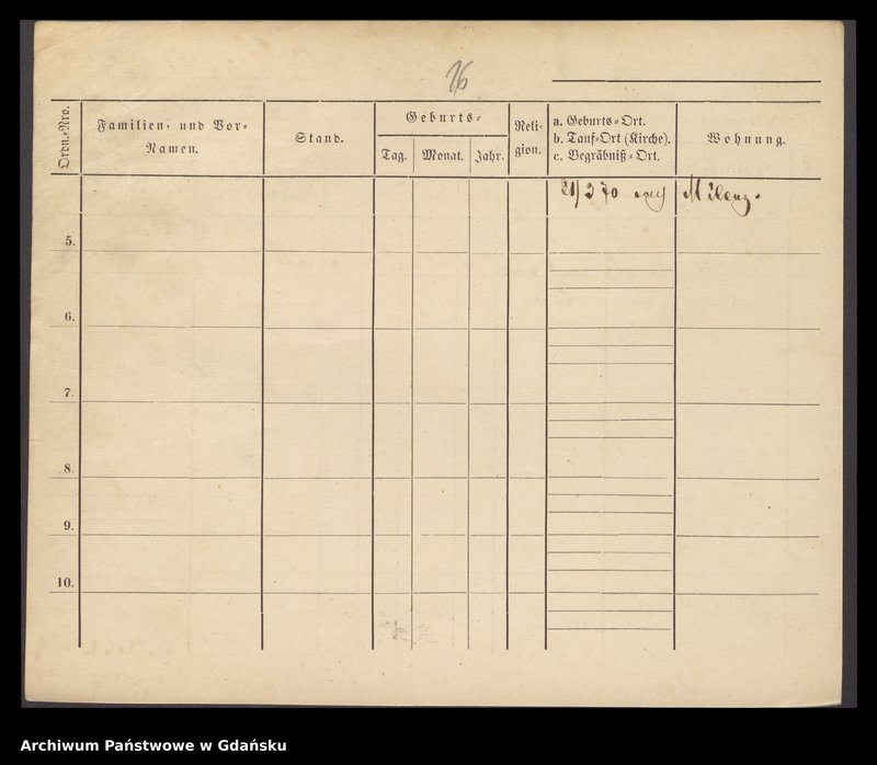 image.from.unit.number "Karty meldunkowe: Klinge - Klinkosch"