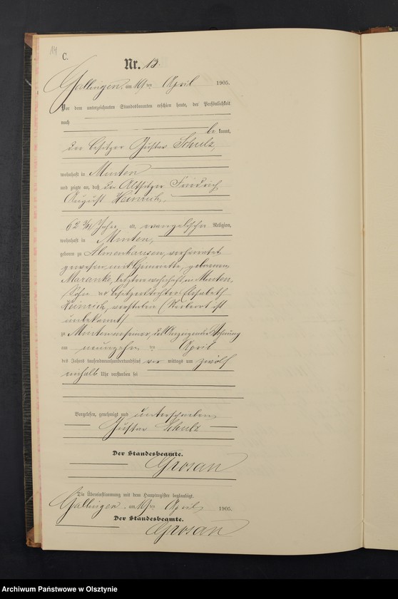 image.from.unit.number "Sterbe-Neben-Register Nr 1 - 37"