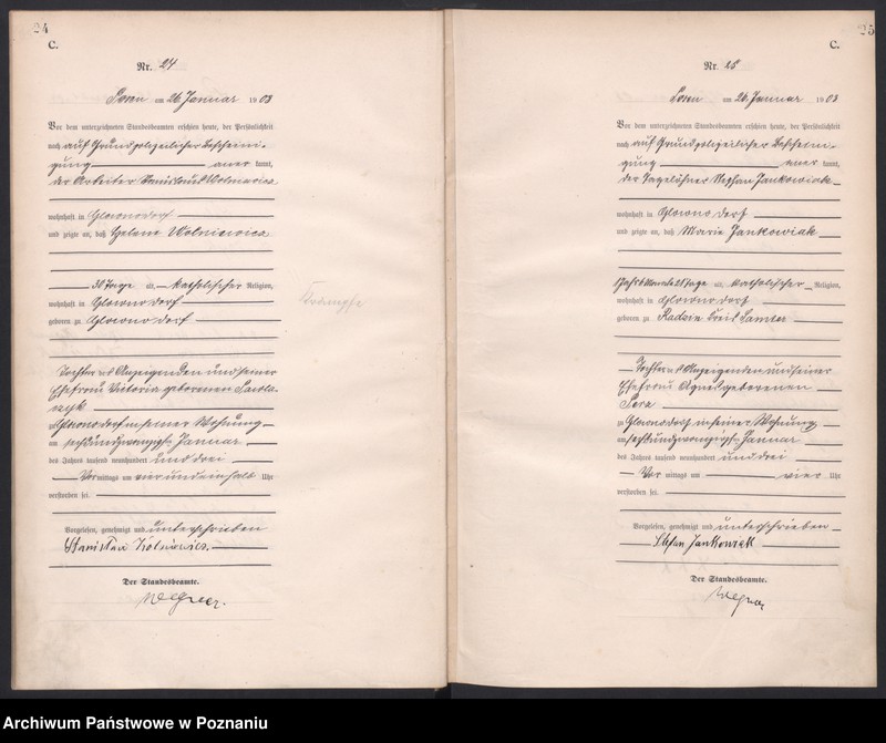 Obraz 15 z jednostki "Księga zgonów tom I"