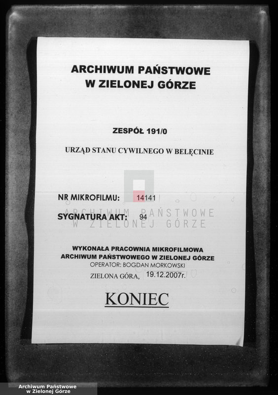 Obraz 18 z jednostki "Sterbe-Neben-Register"