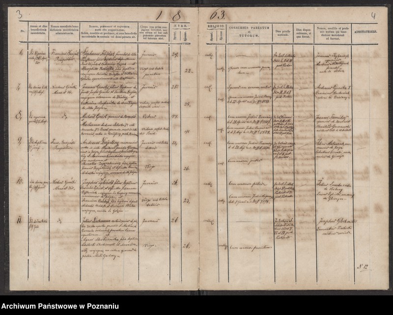 Obraz 4 z jednostki "Księga małżeństw"