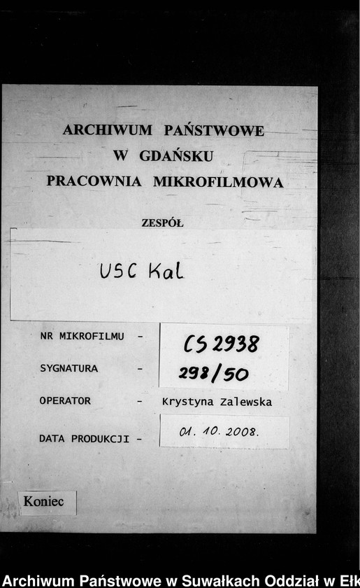 image.from.unit.number "Heiraths-Neben-Register des Preussischen Standes-Amtes Kehlen Kreis Angerburg"