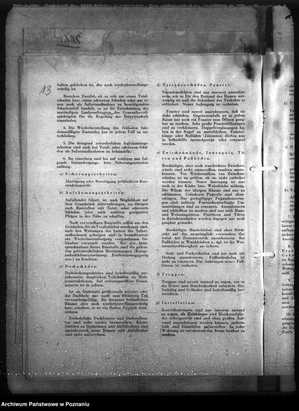 Obraz 17 z jednostki "Bauwirtschaft - Sparmassnahmen im Rahmen des Bauverbots"