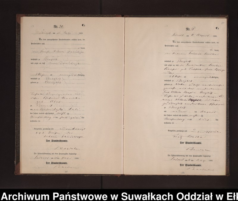 image.from.unit.number "Sterbe-Neben-Register des Preussischen Standes-Amtes Neuhoff Kreis Loetzen"