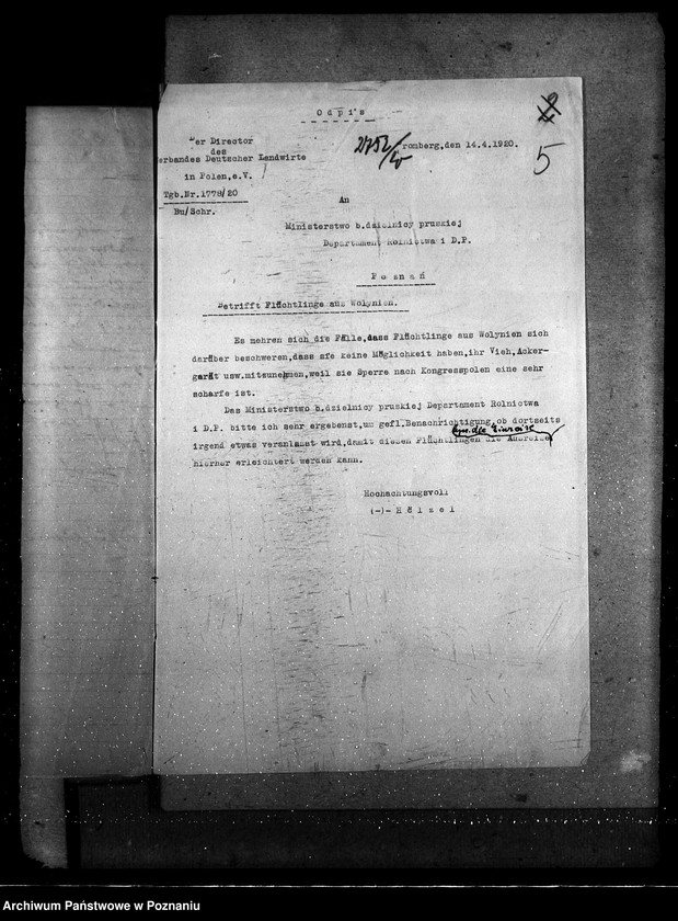 Obraz 9 z jednostki "Sprawy ogólno-administracyjne Układy i umowy graniczne rozporządzenia i zarządzenia"