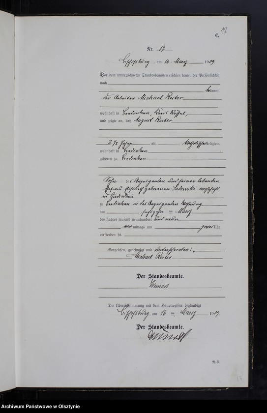 image.from.unit.number "Sterbe-Neben-Register Nr 1 - 110"