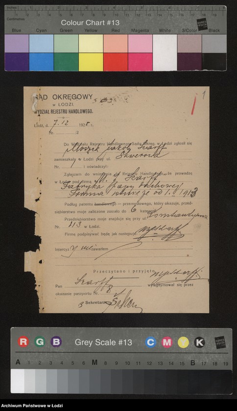 Obraz 3 z jednostki "Moszek Jakób Szarff- fabryka papy dachowej"