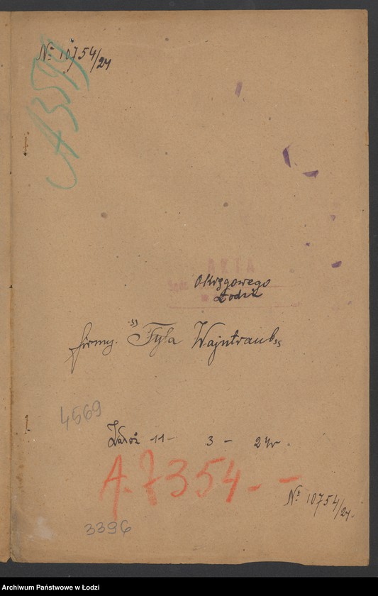 Obraz 2 z jednostki "Tyla Wajntramb- sprzedaż pończoch i trykotów"