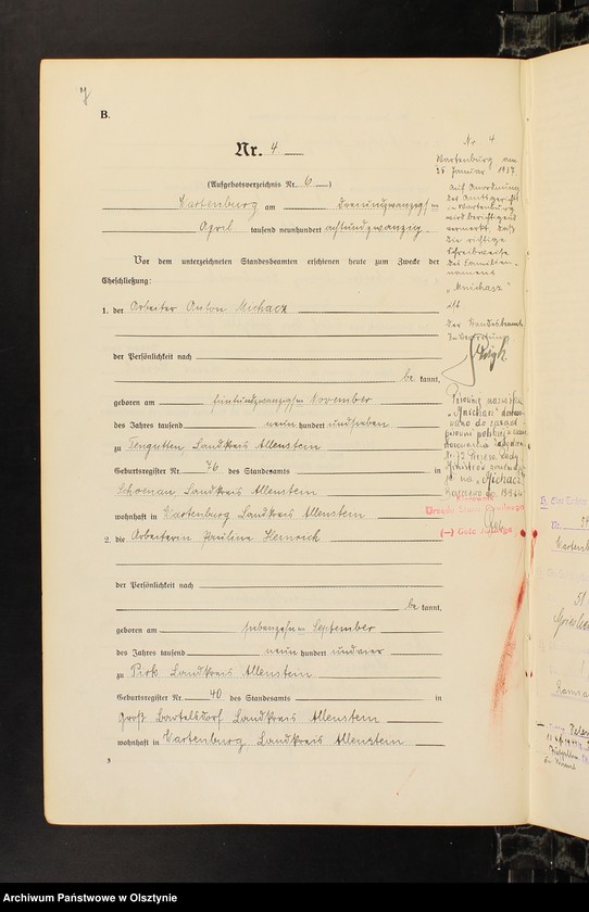 image.from.unit.number "Heirats-Haupt-Register Nr 1 - 25"