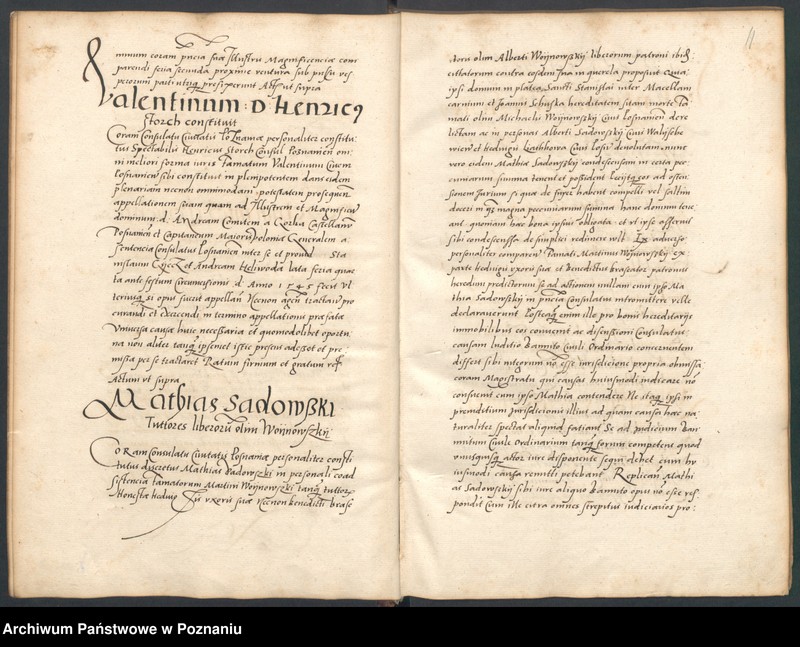 Obraz 12 z jednostki "Liber controversiarum coram consulatu Posnaniensi actarum ..."