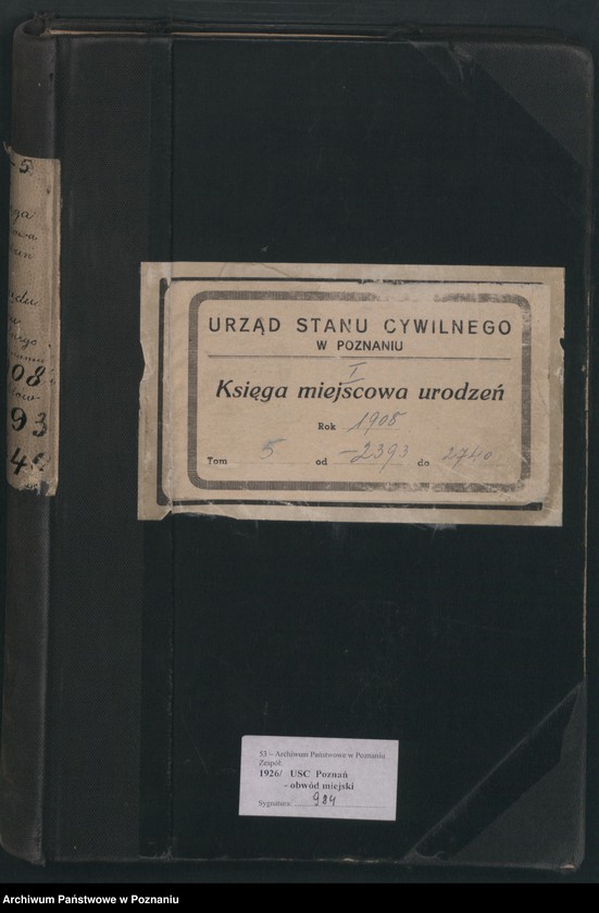 image.from.unit.number "Księga miejscowa urodzeń tom V [Rejestr główny urodzeń]"