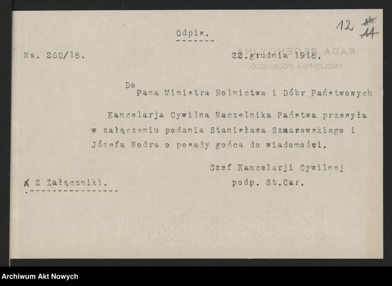 image.from.unit.number "Prośby o posady w Kancelarii Cywilnej"