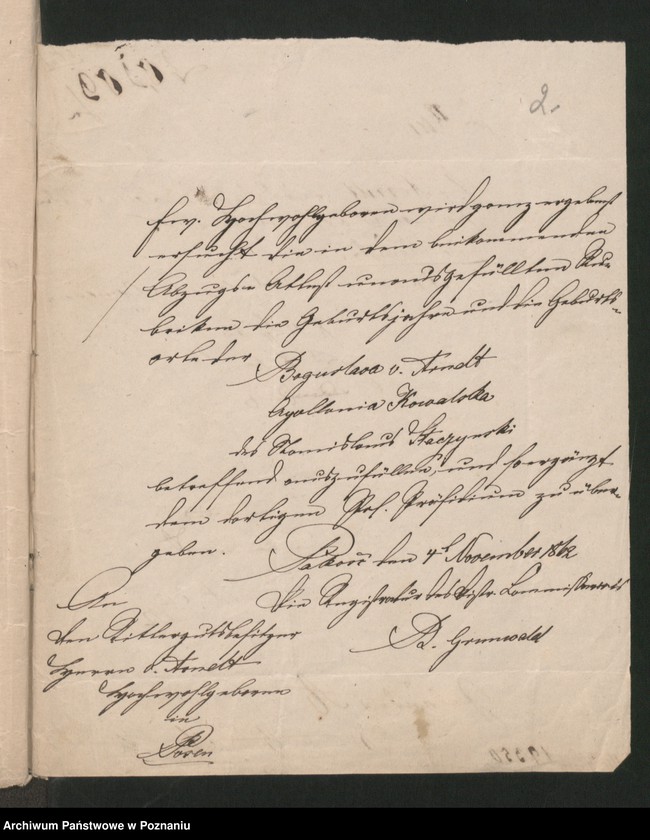 Obraz 5 z jednostki "A. betr. den Gutsbesitzer Stanislaus von Arndt, Johann von Arndt Landschaftsrat aus Dobieszewice"