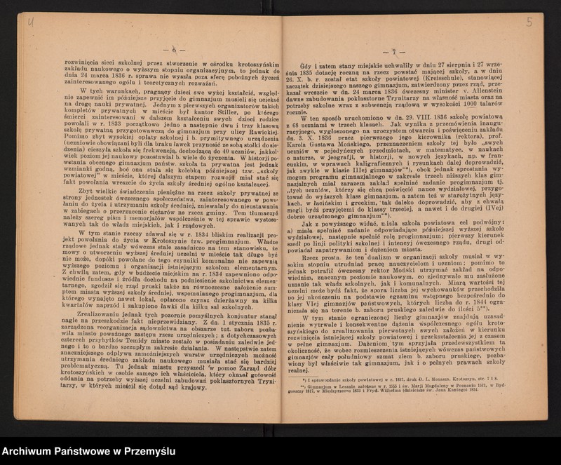 image.from.unit.number "I Sprawozdanie Dyrekcji Państwowego Gimnazjum im. ks. H. Kołłątaja w Krotoszynie za I-sze dziesięciolecie zakładu w niepodległej i wolnej Ojczyźnie (1919-1929)"