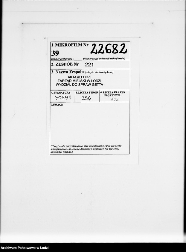 Obraz 2 z jednostki "G.Matz [rachunki za dostawy towarów dla Getta]"