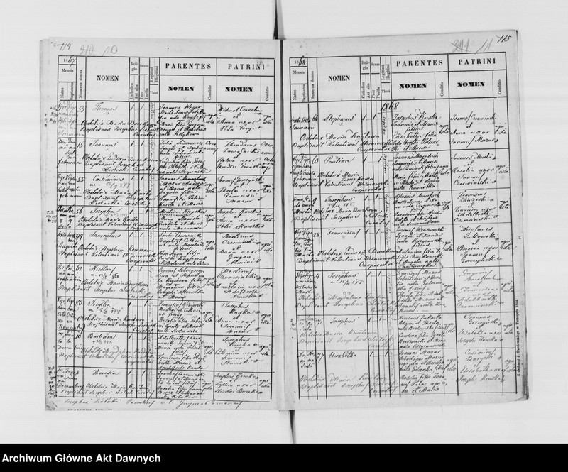 image.from.unit.number "Parafia: Ostapie (Grzymałów)*. Dekanat: Skałat. Księga metrykalna urodzeń tylko dla wsi Zarubińce. Tom I."