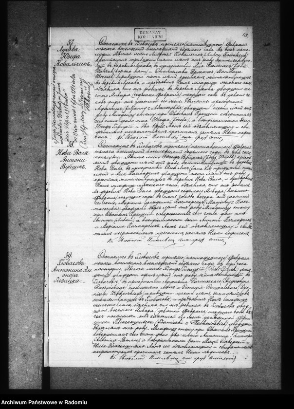 image.from.unit.number "[Duplikat akt urodzonych, zaślubionych i zmarłych parafii Głowaczów za 1887 rok]"