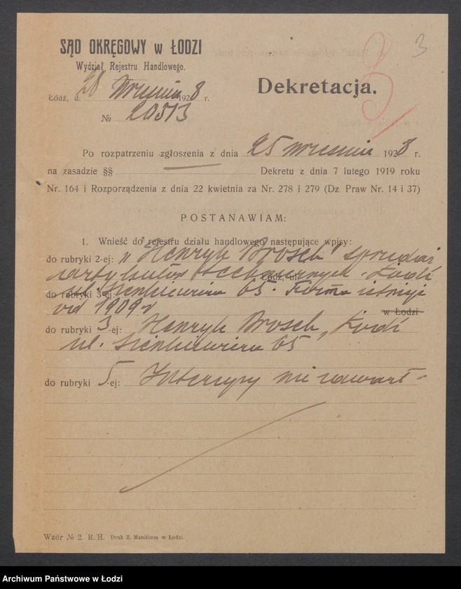 Obraz 5 z jednostki "Henryk Brosch- sprzedaż artykułów technicznych"