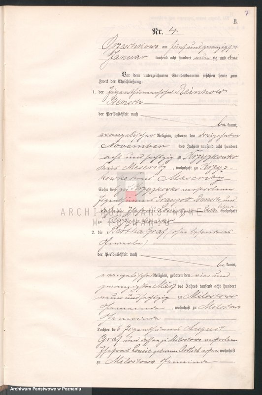 Obraz 10 z jednostki "Księga małżeństw"