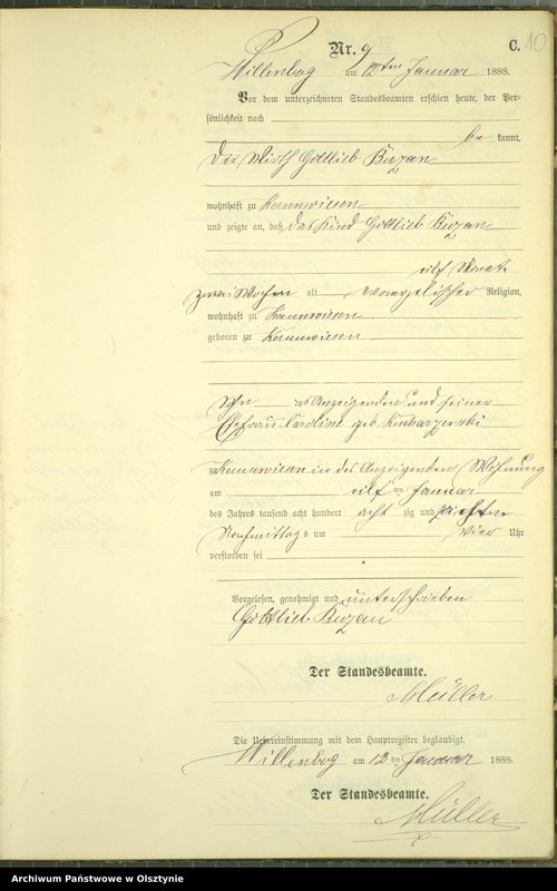 image.from.unit.number "Sterbe-Neben-Register Nr 1 - 152"