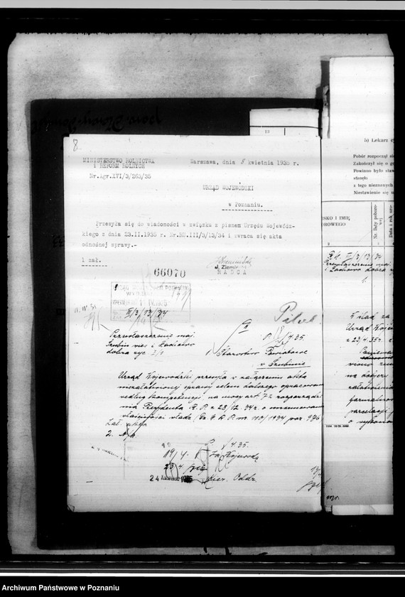 Obraz 12 z jednostki "/Sprawy przewłaszczenia nieruchomości Szubin wieś powiatu szubińskiego na rzecz J. Łubińskiego własność Elzy Rosen"