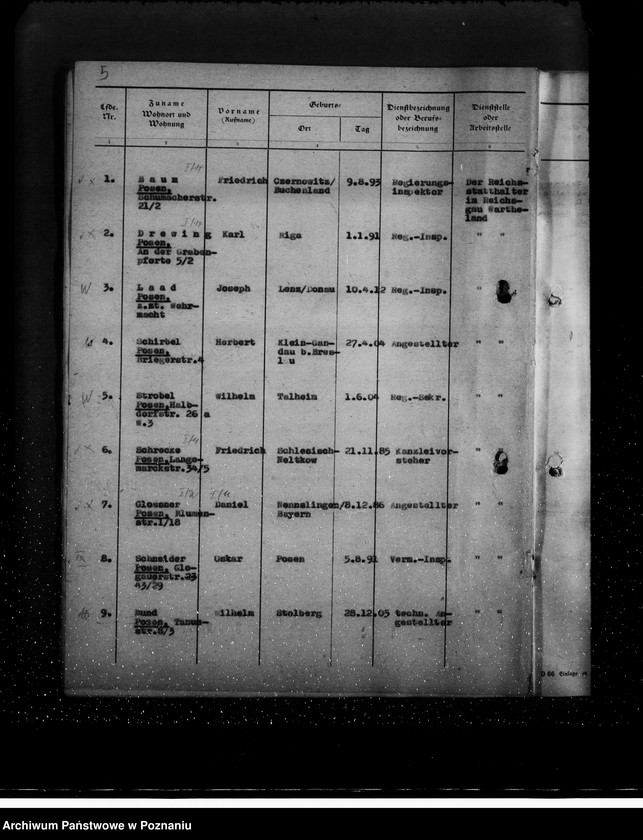Obraz 9 z jednostki "Kriegsverdienstkreuze- öffentlicher Dienst"