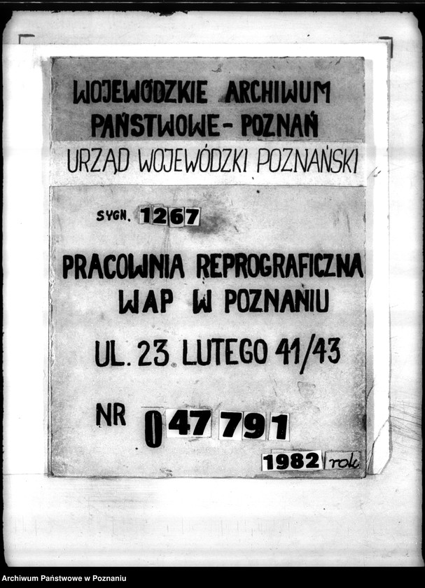 Obraz 1 z jednostki "/Burgerversorgungsverein w Rawiczu/"