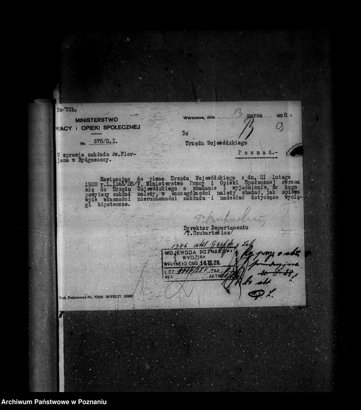 Obraz 13 z jednostki "Sierociniec przy Zakładzie św. Floriana w Bydgoszczy"