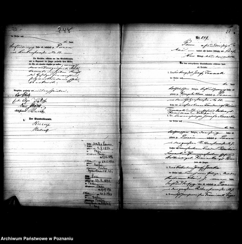 Obraz 13 z jednostki "Księga małżeństw"