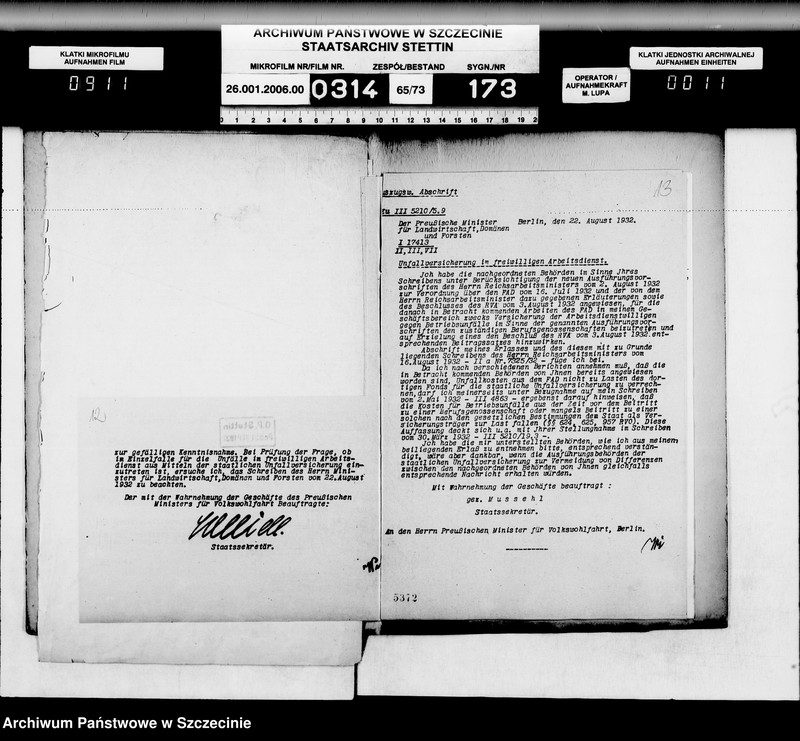 Obraz 12 z jednostki "Die Freiwiligen Arbeitsdienst - Landhilfe, vol. I"