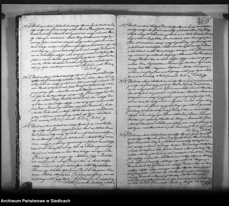 Obraz z jednostki "Akta urodzin, małżeństw i zgonów"