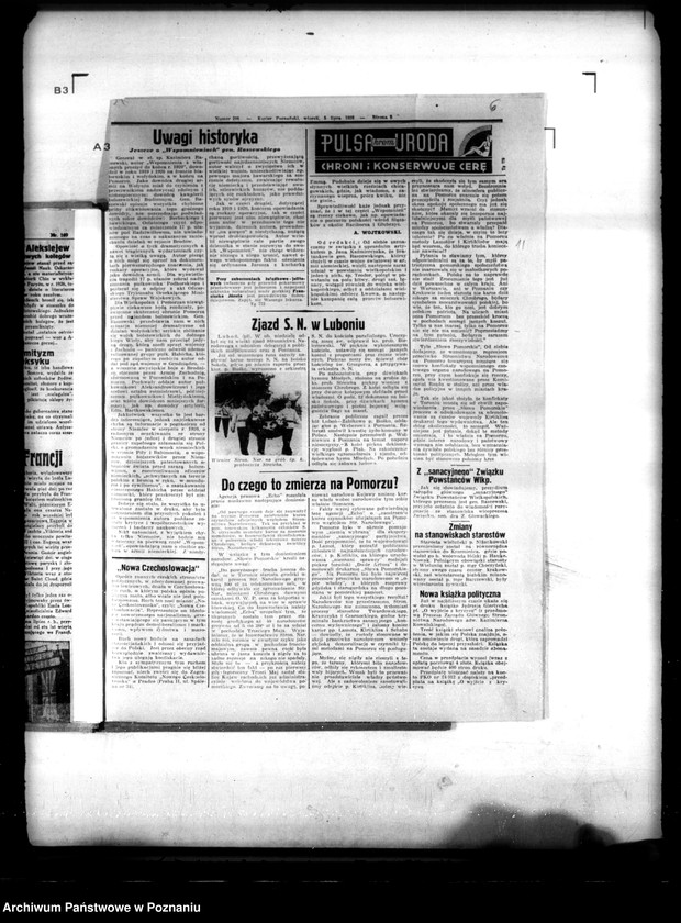 Obraz 15 z jednostki "/Różne wycinki z gazet w sprawach politycznych/"