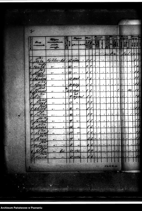 Obraz 11 z jednostki "Wykaz zgłoszeń na nabycie ziemi z parcelacji majątku Białośliwie"